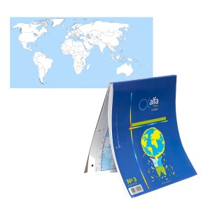 ALFA MAPAS N°5 x 20u POLITICO PLANISFERIO